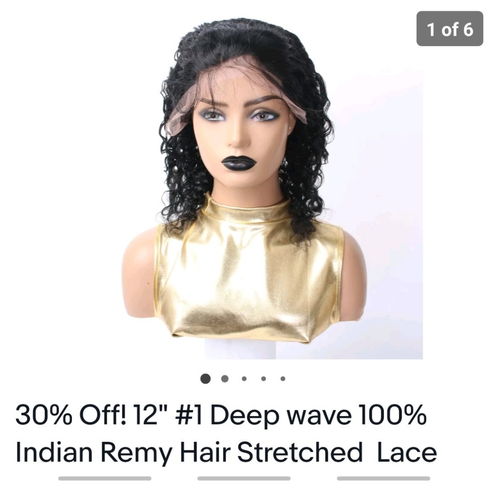 Indian  deep wave hair